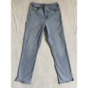 Frye Women’s Jeans Light Wash High Rise Straight Leg Stretch Size 6/28